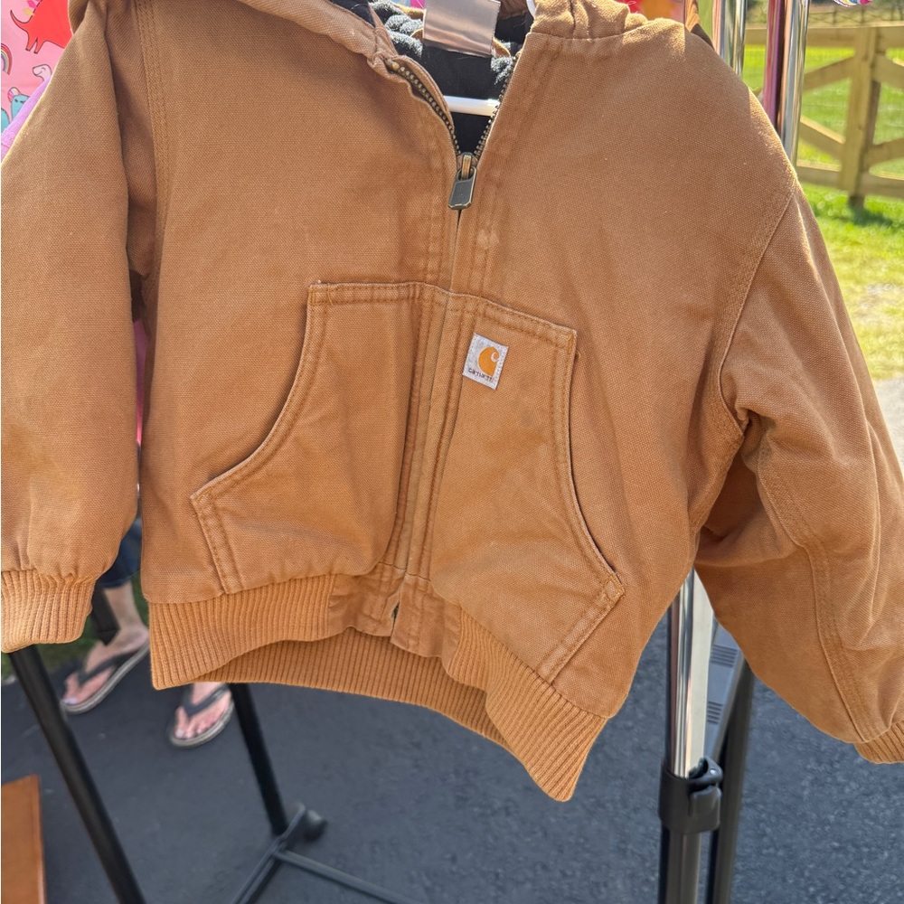 Carhartt Tan Quilted Jacket